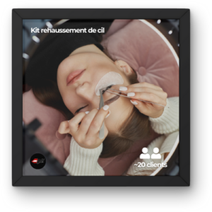 Kit rehaussement de cil - 20 clients