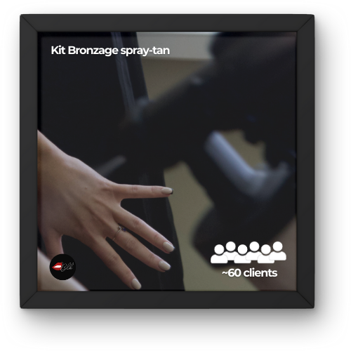 Kit spray-tan - 60 clients