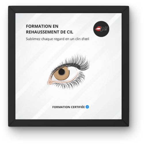 Formation rehaussement de cil